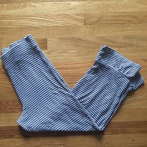 Topshop Gingham Pant
